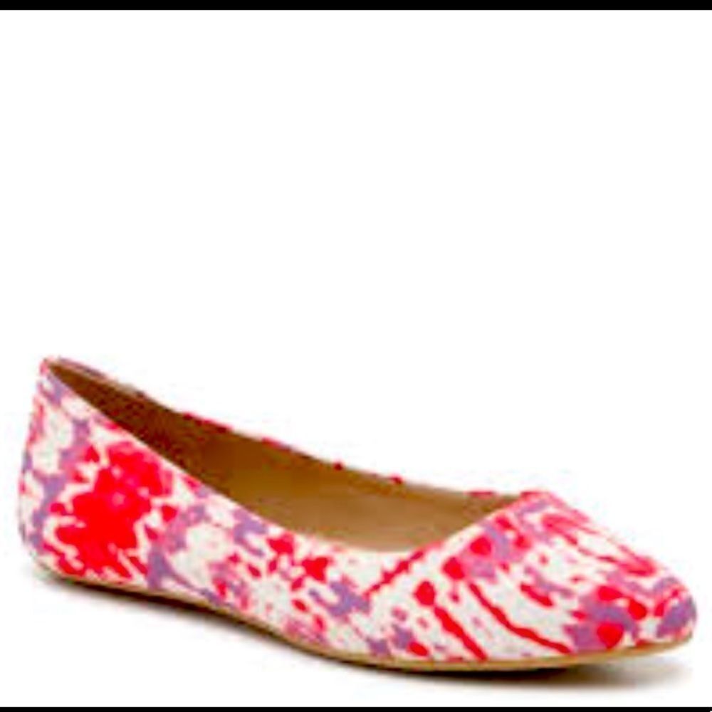 Kelly & Katie Pink Floral Pattern Flats